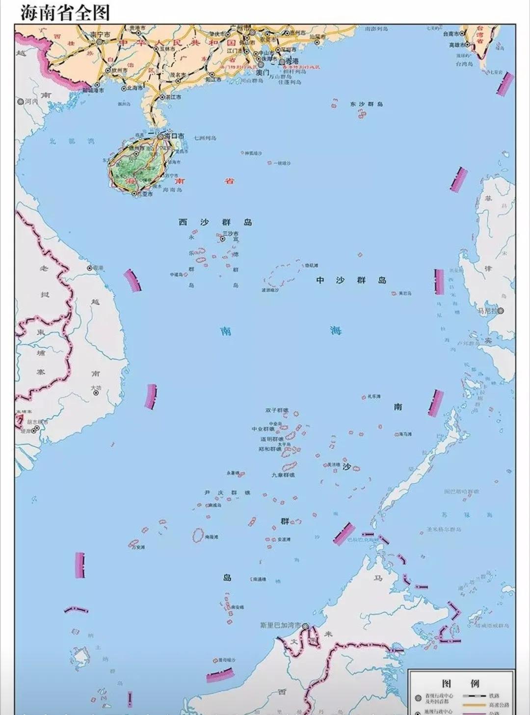 南海地圖高清版大圖，探索神秘的海洋疆域，南海高清地圖大圖，探索神秘海洋疆域之旅