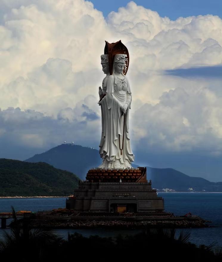 南海觀音，神秘與莊嚴的海洋圣地，南海觀音，神秘莊嚴的海洋圣地