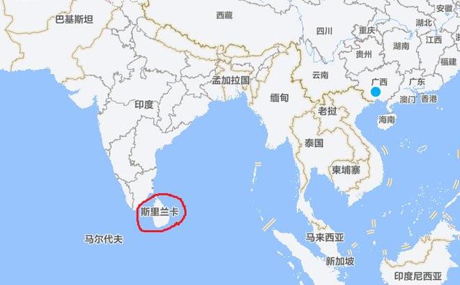 斯里蘭卡地圖，探索這個(gè)美麗國家的地理奧秘，探索斯里蘭卡，揭示美麗國家的地理奧秘